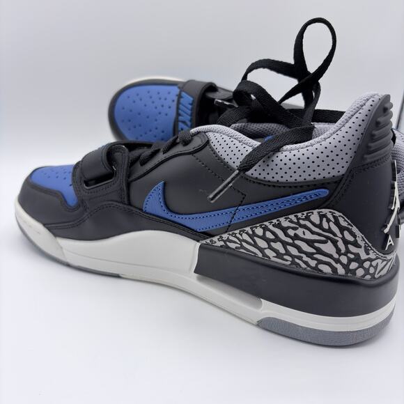 Nike Jordan Legacy 312 Low Royal Blue Black Elephant Print Men\'s 9.5